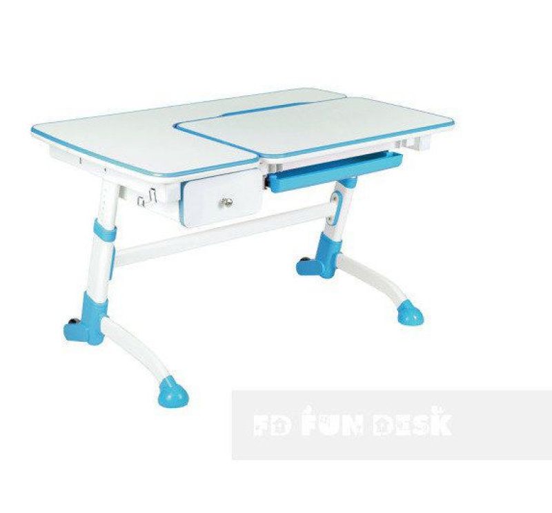 Парта-трансофрмер Amare Blue с выдвижным ящиком | увеличить фото 1 Парта-трансофрмер Amare Blue с выдвижным ящиком | фото 1